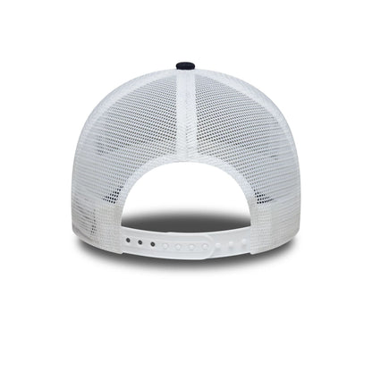 Pictured is this Red Bull Racing 9FORTY A-Frame Trucker in Cream. 4