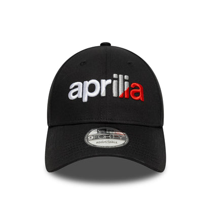 Pictured is this Aprilia Wordmark 9FORTY in black. 2