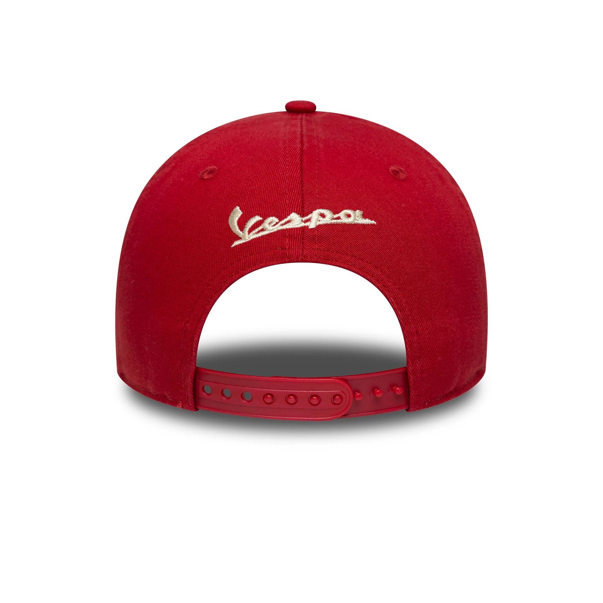 Pictured is this 80th Year Vespa 9FORTY M-Crown in dark red. 4