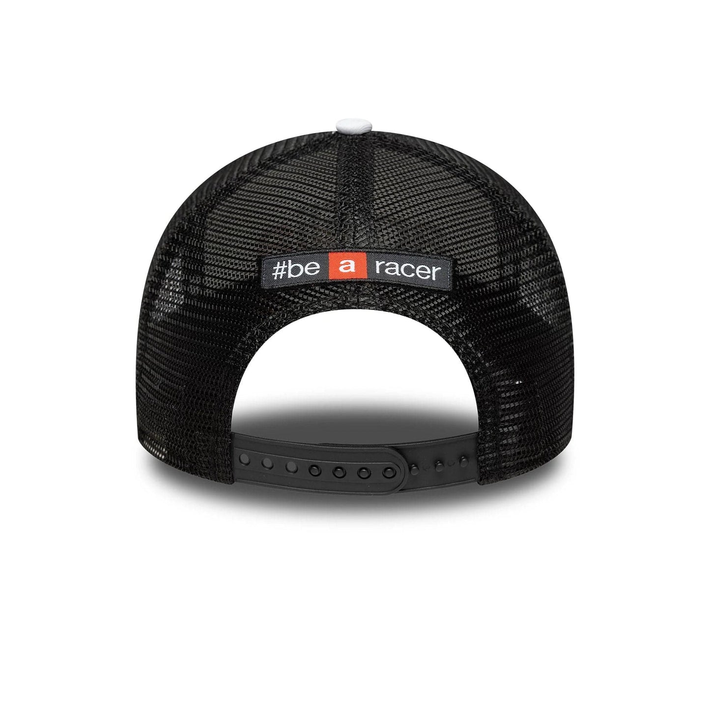 Pictured is this Aprilia Wordmark 9FORTY A-Frame Trucker in black. 4