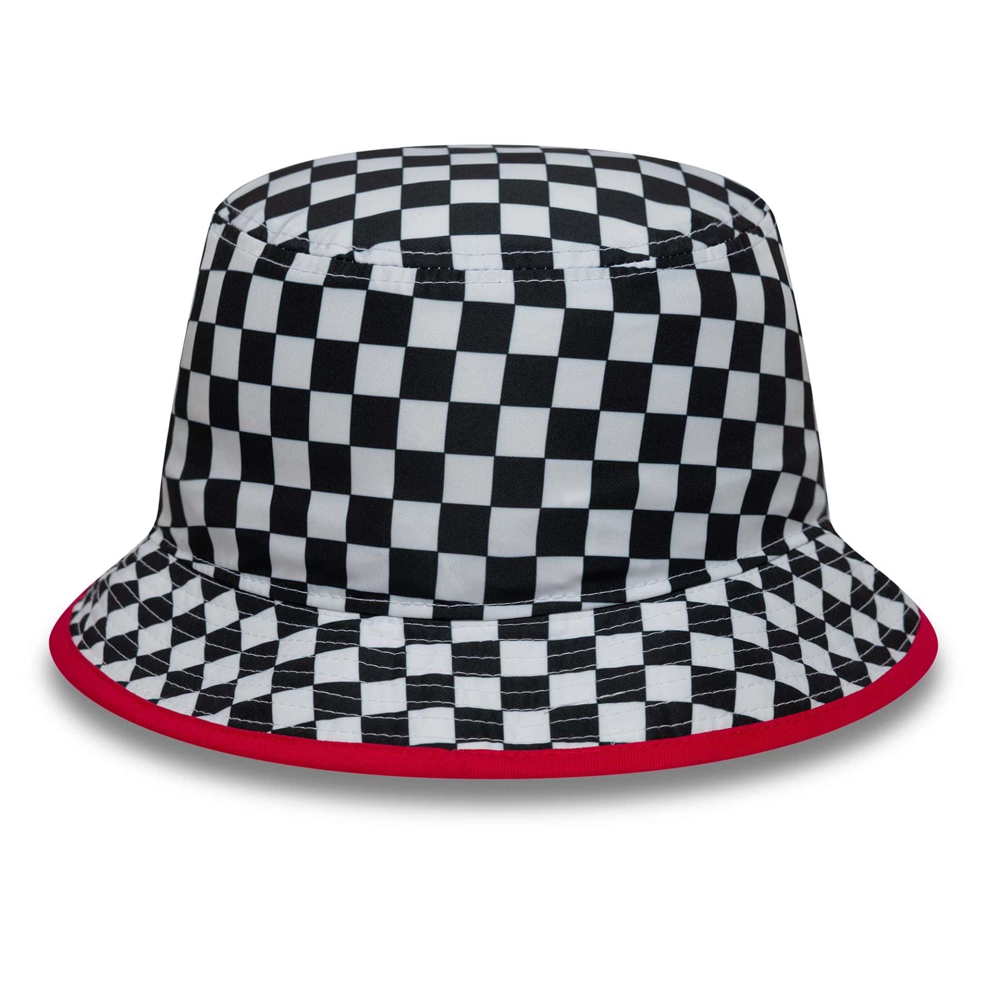 Pictured is this Checkerboard Visa Cash App Racing Bulls Bucket in white. 4