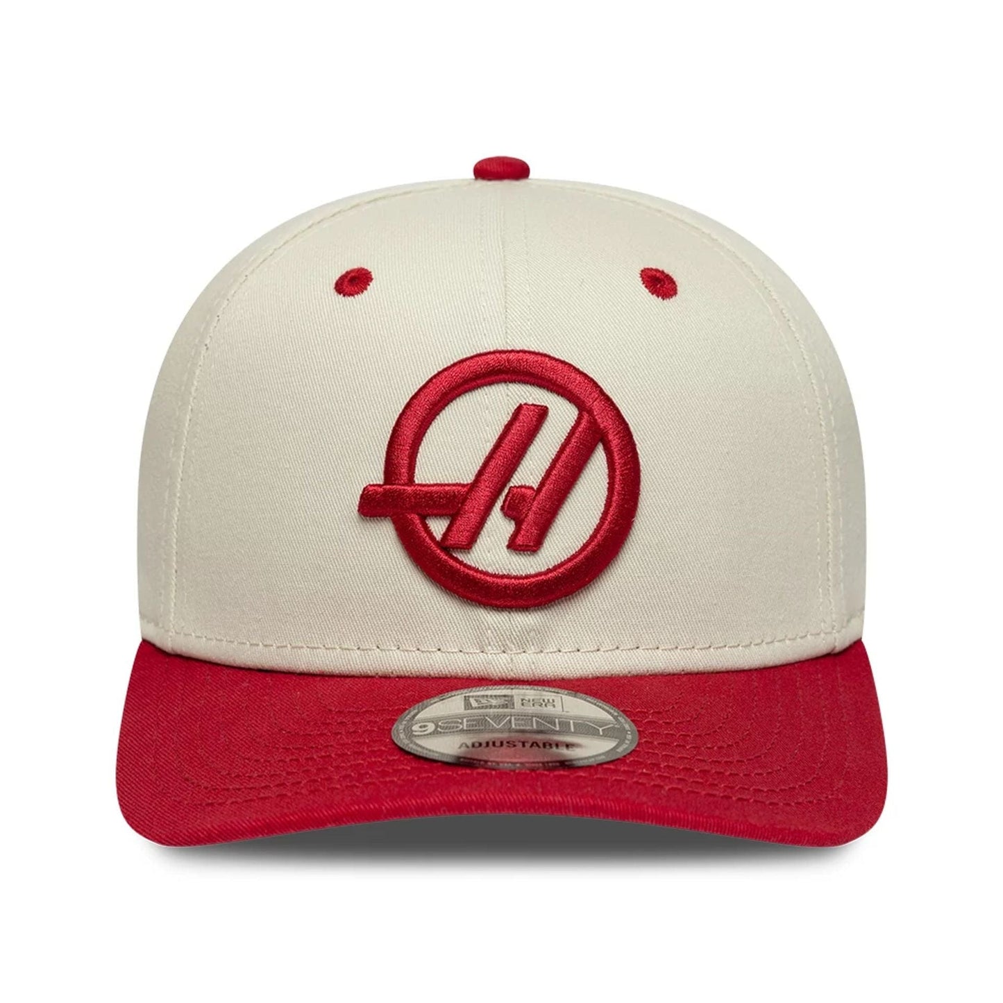 Pictured is this Wordmark TGR Haas F1 9SEVENTY Stretch Snap in Cream. 2