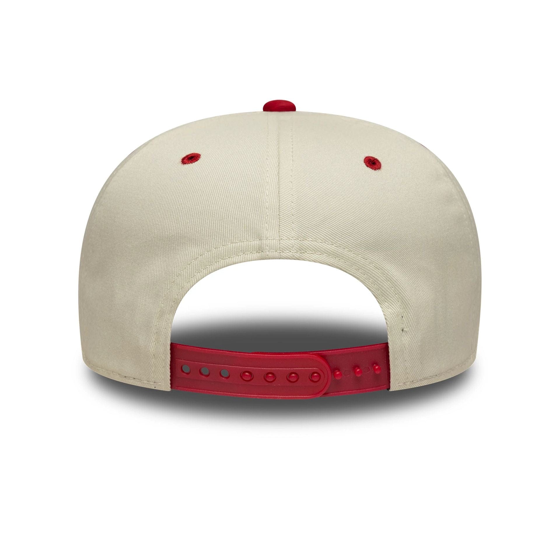 Pictured is this Wordmark MoneyGram Haas F1 9SEVENTY Stretch Snap in Cream. 4