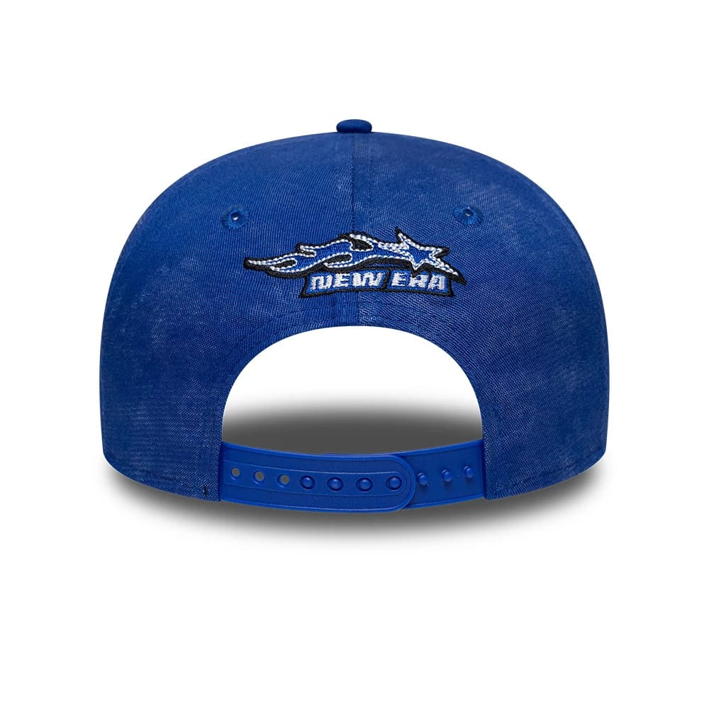 Pictured is this Washed Denim Red Bull Racing 9SEVENTY Stretch Snap in blue. 4