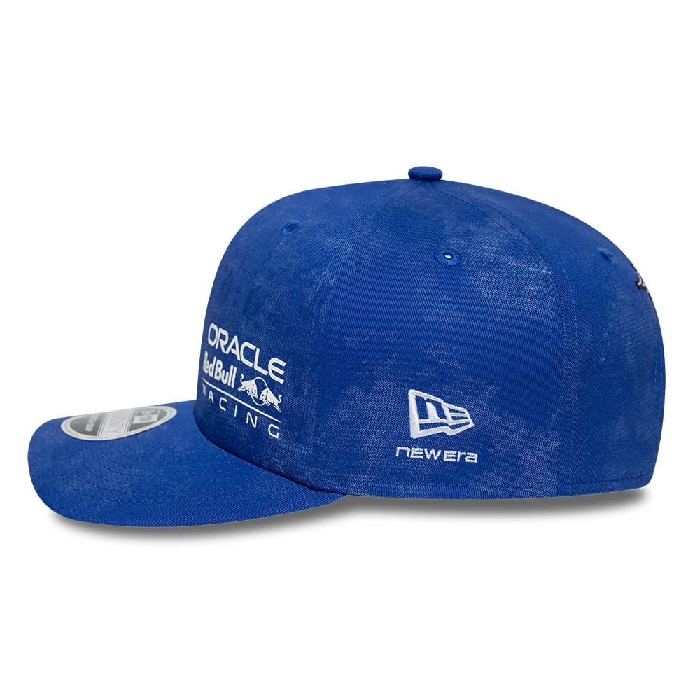 Pictured is this Washed Denim Red Bull Racing 9SEVENTY Stretch Snap in blue. 6