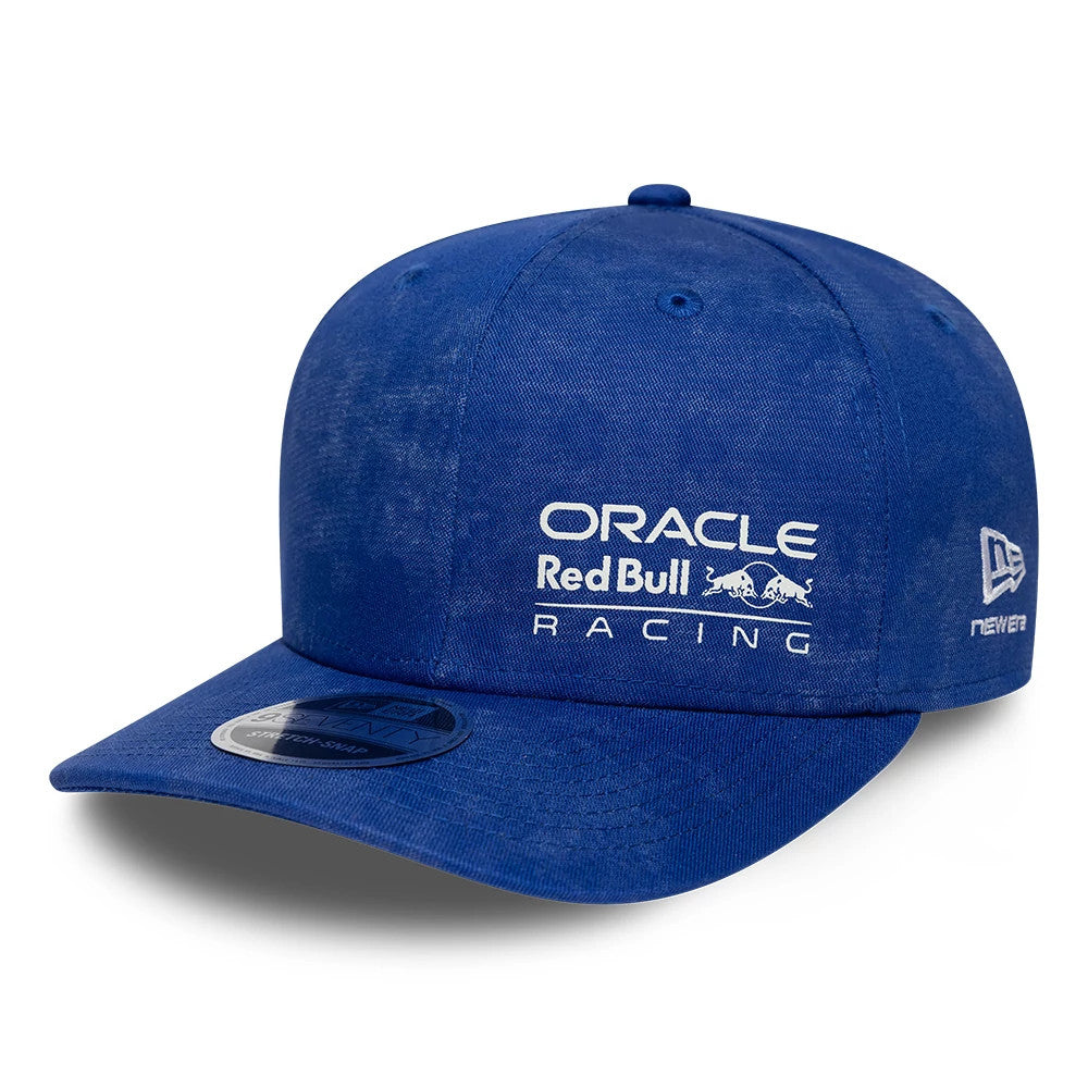 Pictured is this Washed Denim Red Bull Racing 9SEVENTY Stretch Snap in blue. 3