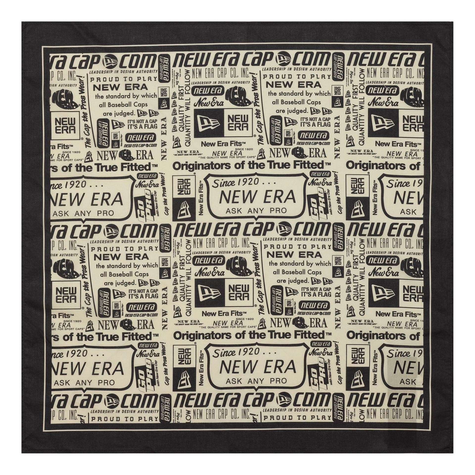 This is a New Era 59FIFTY Day Black Bandana 1