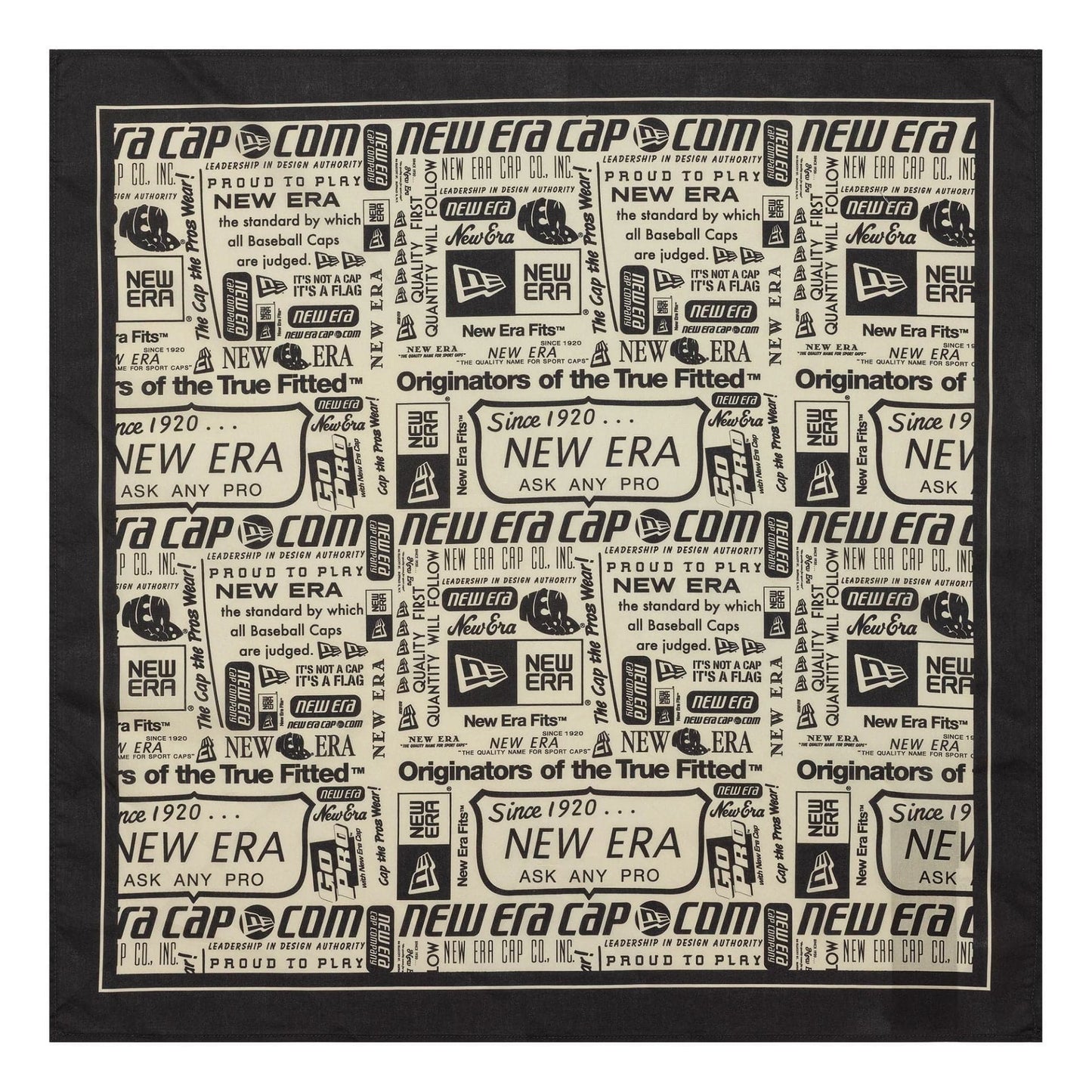 This is a New Era 59FIFTY Day Black Bandana 1