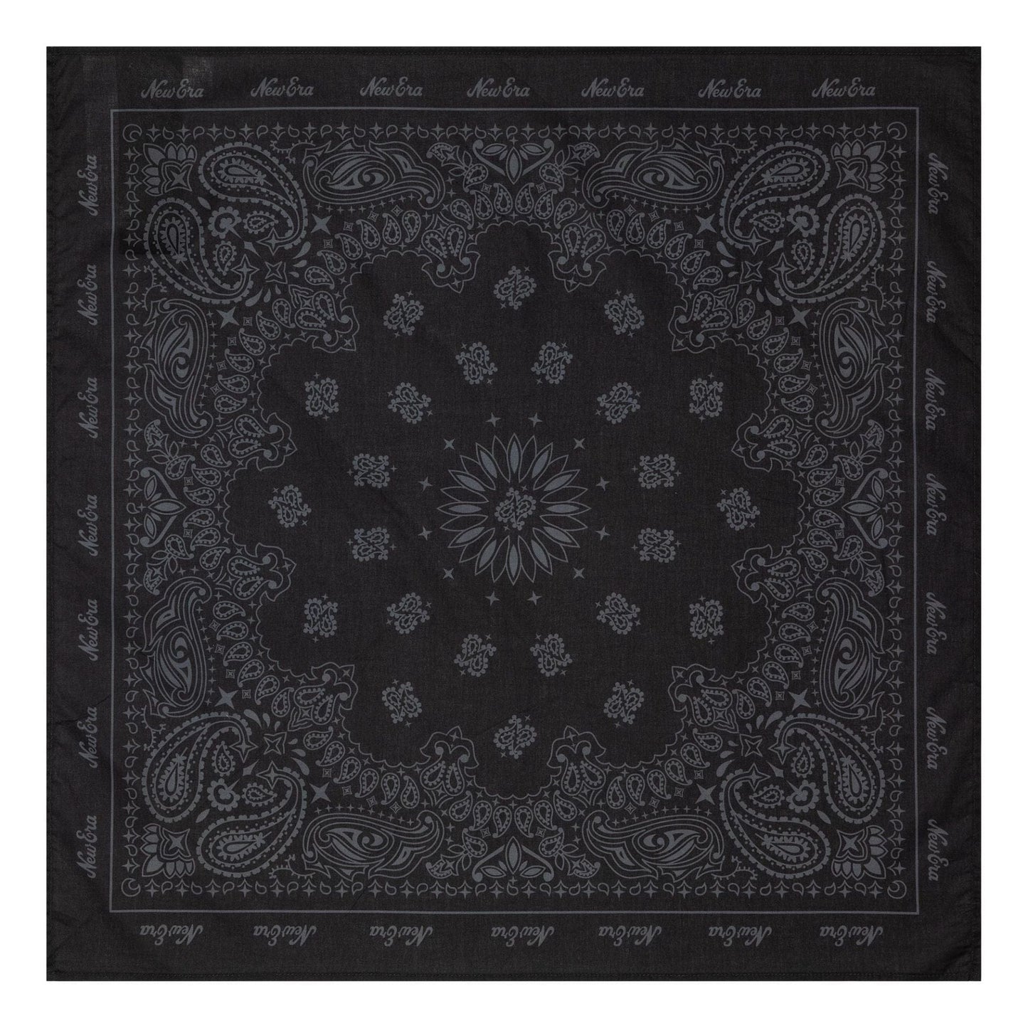 This is a New Era Paisley Black Bandana 1