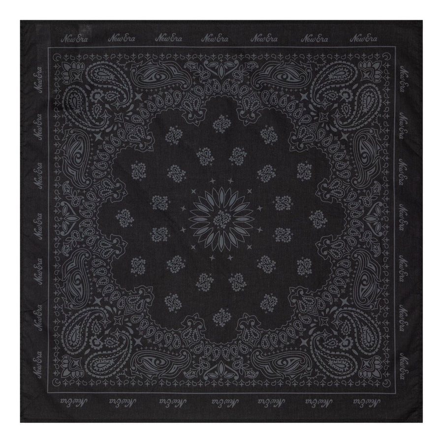 This is a New Era Paisley Black Bandana 1
