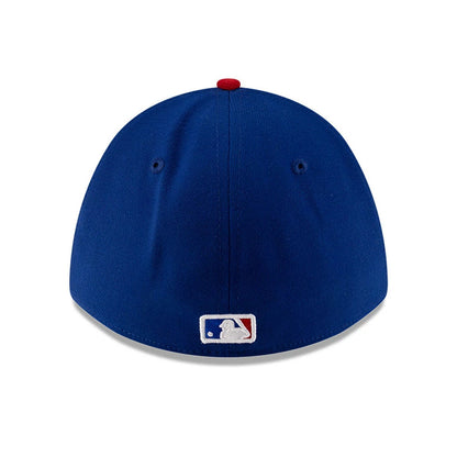 Pictured is this MLB Player Replica Chicago Cubs 39THIRTY M-Crown Stretch Fit cap in blue. 7