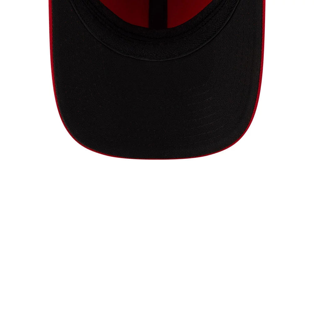 Pictured is this MLB Player Replica LA Angels 39THIRTY M-Crown Stretch Fit cap in red. 2
