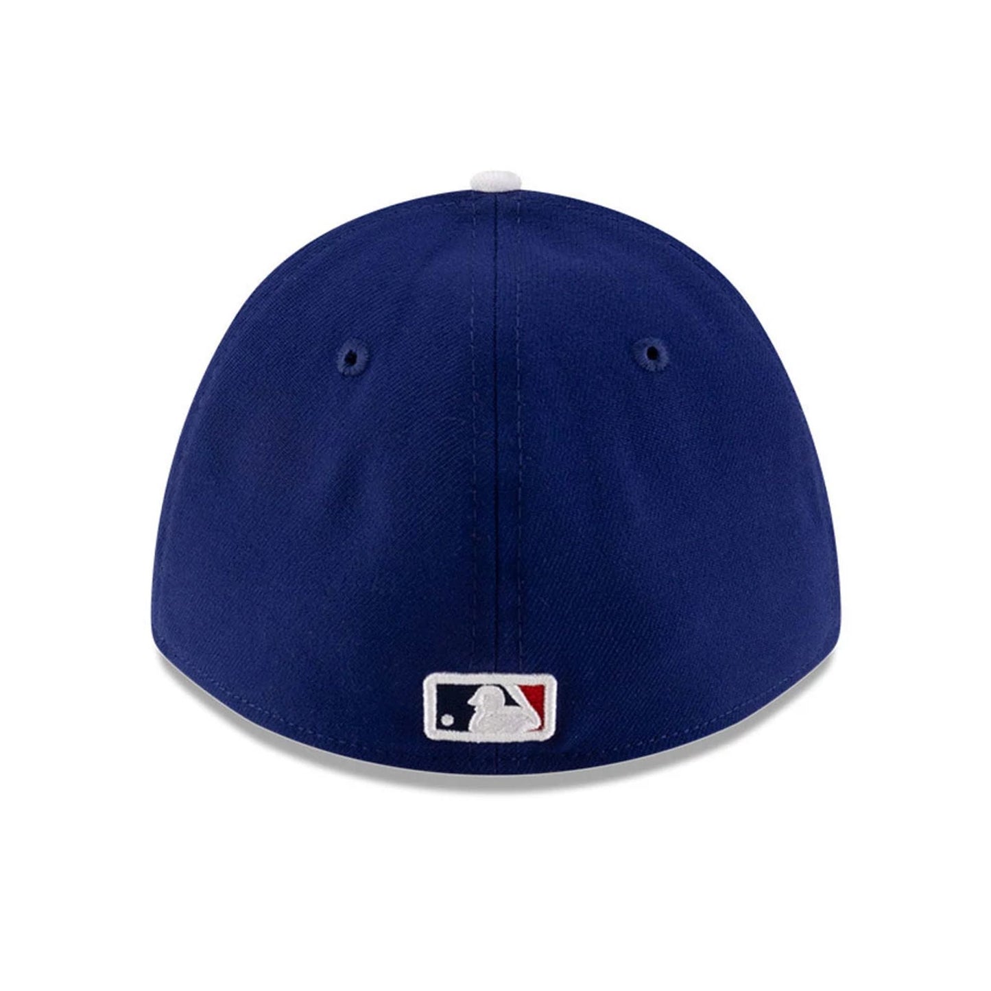 Pictured is this MLB Player Replica LA Dodgers 39THIRTY M-Crown Stretch Fit cap in dark blue. 5