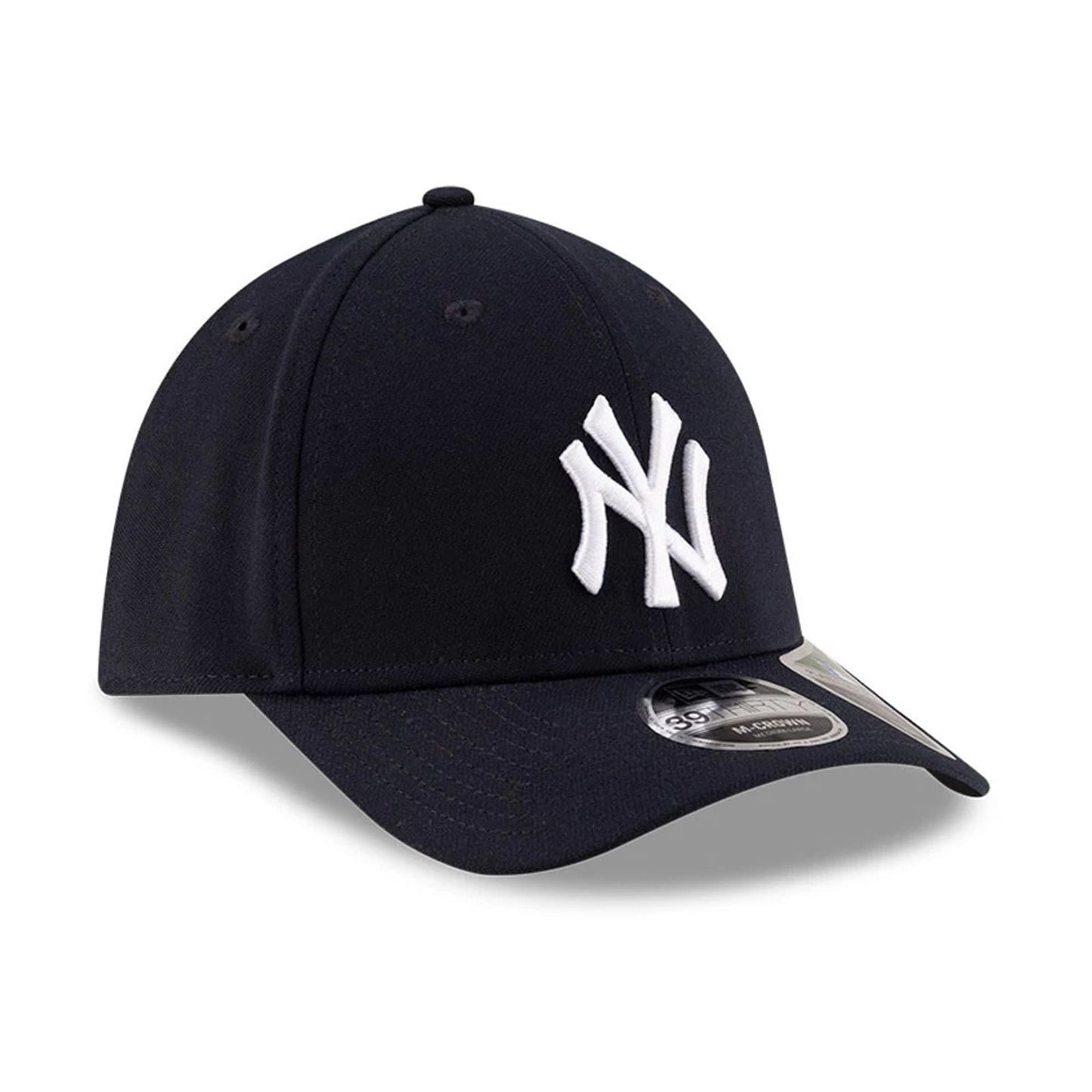 Pictured is this MLB Player Replica New York Yankees 39THIRTY M-Crown Stretch Fit cap in navy. 3