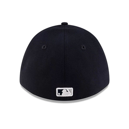 Pictured is this MLB Player Replica New York Yankees 39THIRTY M-Crown Stretch Fit cap in navy. 4