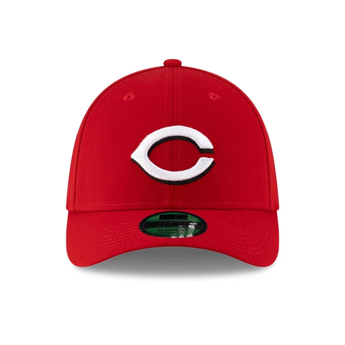 Pictured is this MLB Player Replica Cincinnati Reds 39THIRTY M-Crown Stretch Fit cap in red. 3