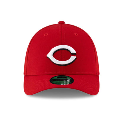 Pictured is this MLB Player Replica Cincinnati Reds 39THIRTY M-Crown Stretch Fit cap in red. 3