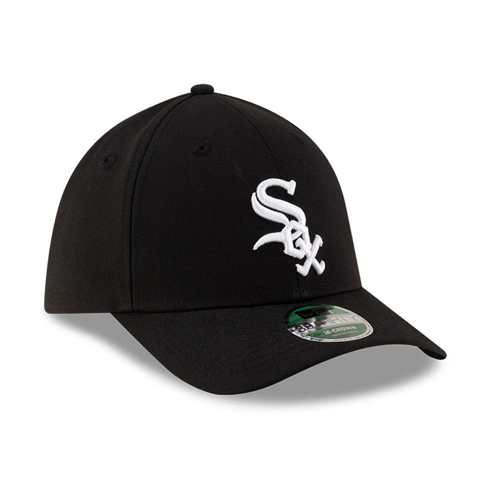 Pictured is this MLB Player Replica Chicago White Sox 39THIRTY M-Crown Stretch Fit cap in black. 3