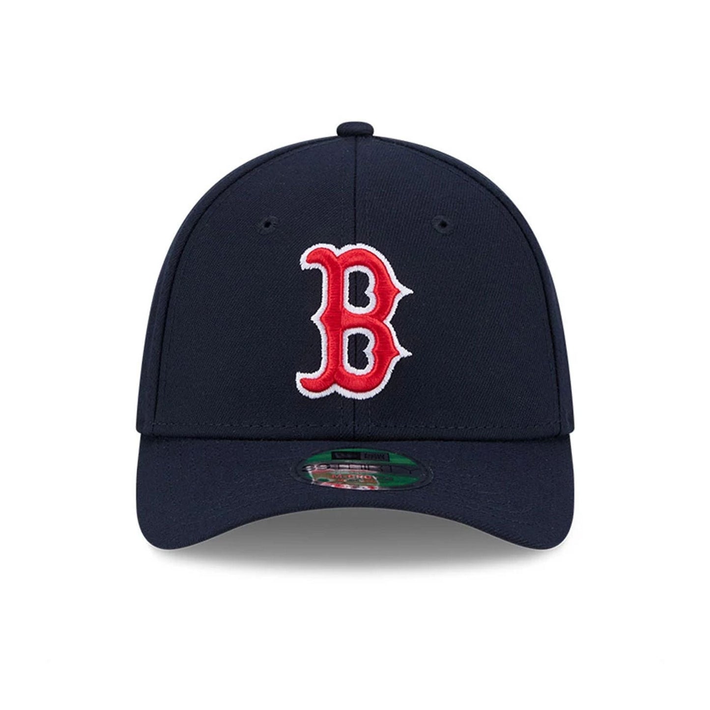 Pictured is this MLB Player Replica Boston Red Sox 39THIRTY M-Crown Stretch Fit cap in navy. 2