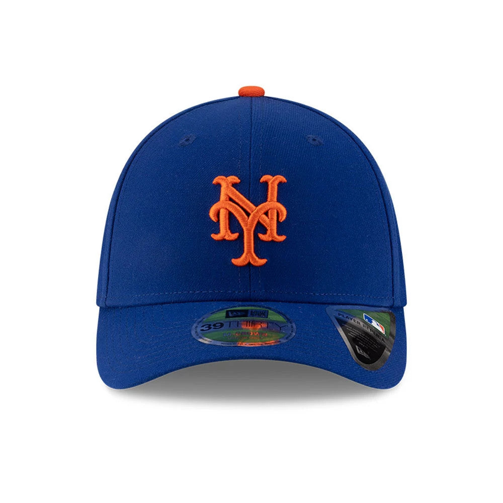 Pictured is this MLB Player Replica New York Mets 39THIRTY M-Crown Stretch Fit cap in blue. 3