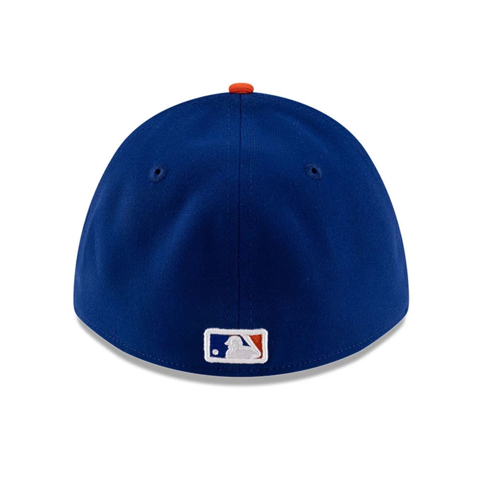 Pictured is this MLB Player Replica New York Mets 39THIRTY M-Crown Stretch Fit cap in blue. 5