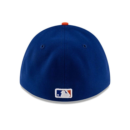 Pictured is this MLB Player Replica New York Mets 39THIRTY M-Crown Stretch Fit cap in blue. 5