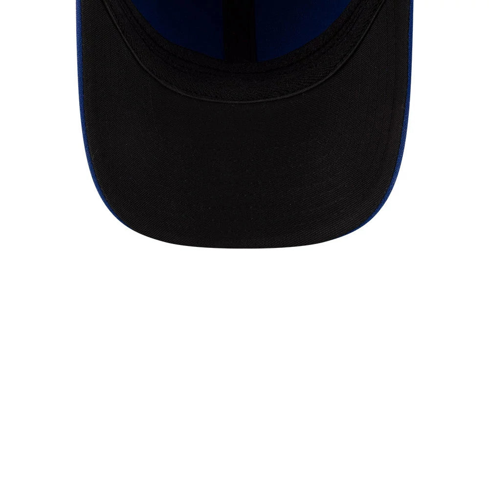 Pictured is this MLB Player Replica New York Mets 39THIRTY M-Crown Stretch Fit cap in blue. 2