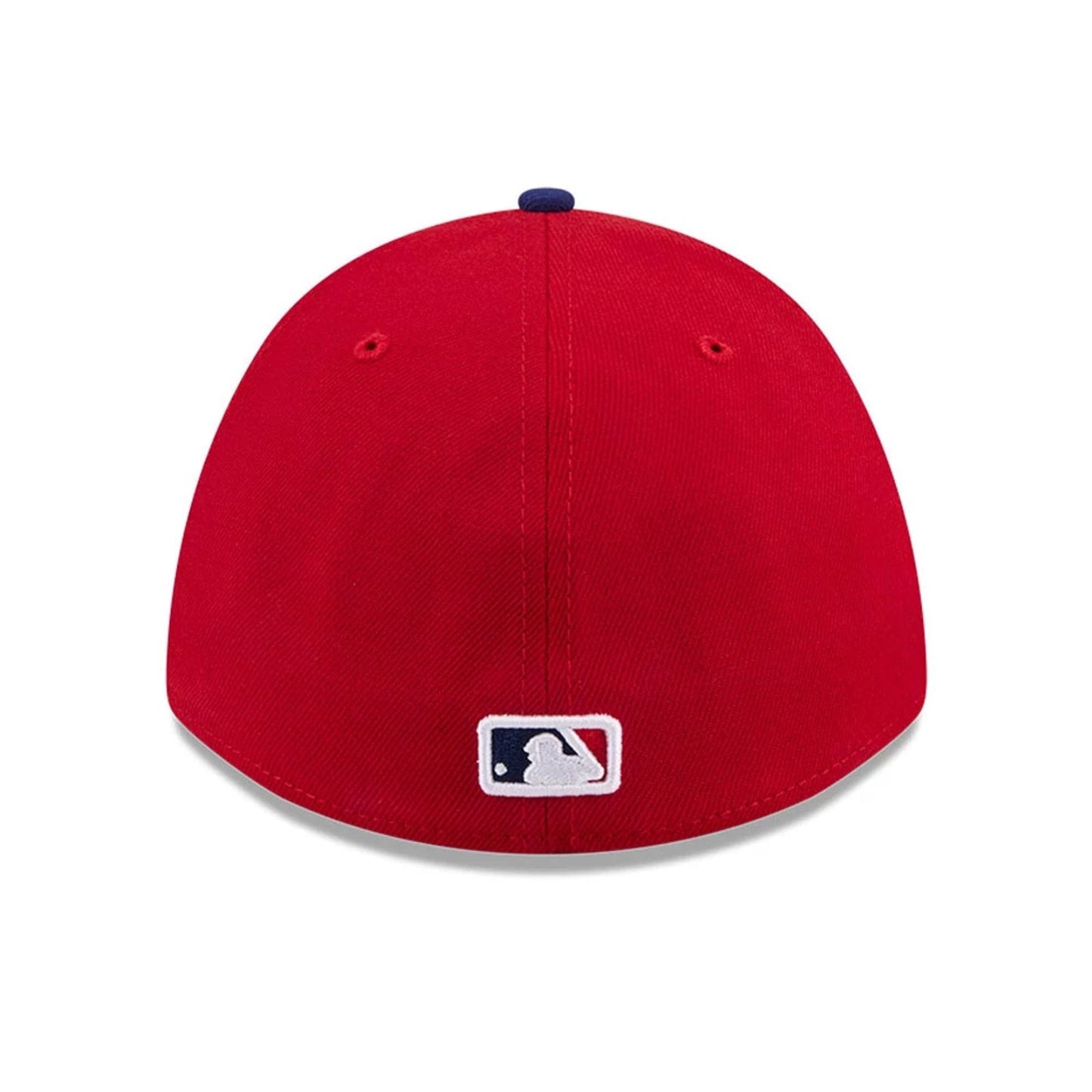 Pictured is this MLB Player Replica Philadelphia Phillies 39THIRTY M-Crown Stretch Fit cap in red. 6