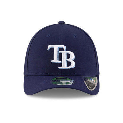 Pictured is this MLB Player Replica Tampa Bay Rays 39THIRTY M-Crown Stretch Fit cap in navy. 3