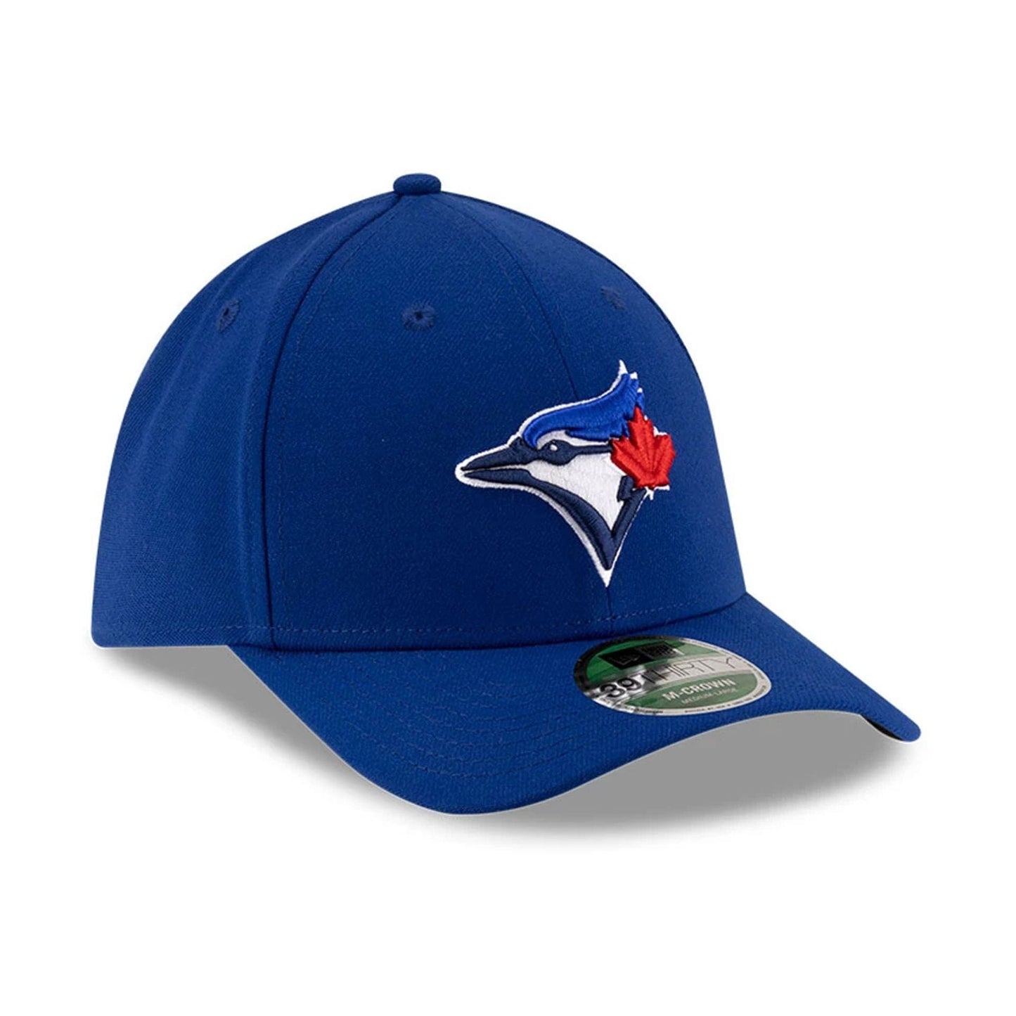 Pictured is this MLB Player Replica Toronto Blue Jays 39THIRTY M-Crown Stretch Fit cap in blue. 4
