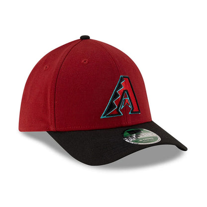 Pictured is this MLB Player Replica Arizona Diamondbacks 39THIRTY M-Crown Stretch Fit cap in Dark Red. 4