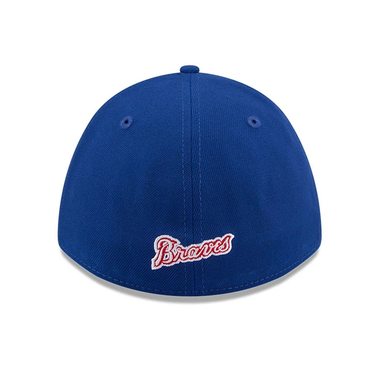 Pictured is this MLB Atlanta Braves 39THIRTY M-Crown Stretch Fit cap in blue. 5