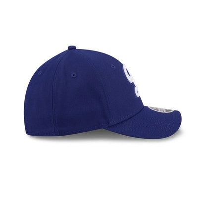 Pictured is this MLB LA Dodgers 39THIRTY M-Crown Stretch Fit cap in dark blue. 7