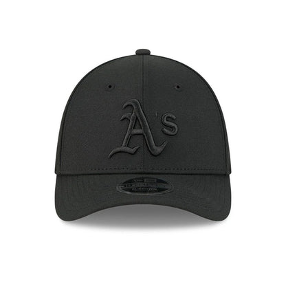 Pictured is this MLB Outline Athletics 39THIRTY M-Crown Stretch Fit cap in black. 3