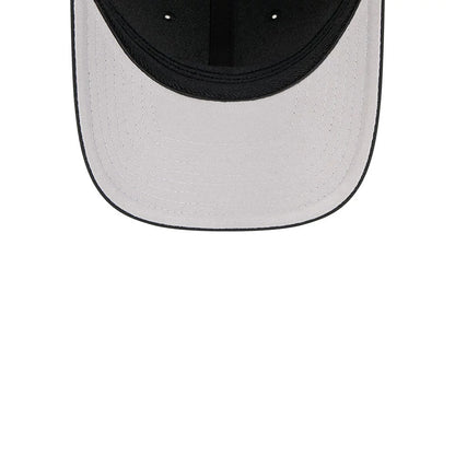 Pictured is this MLB Outline Athletics 39THIRTY M-Crown Stretch Fit cap in black. 2