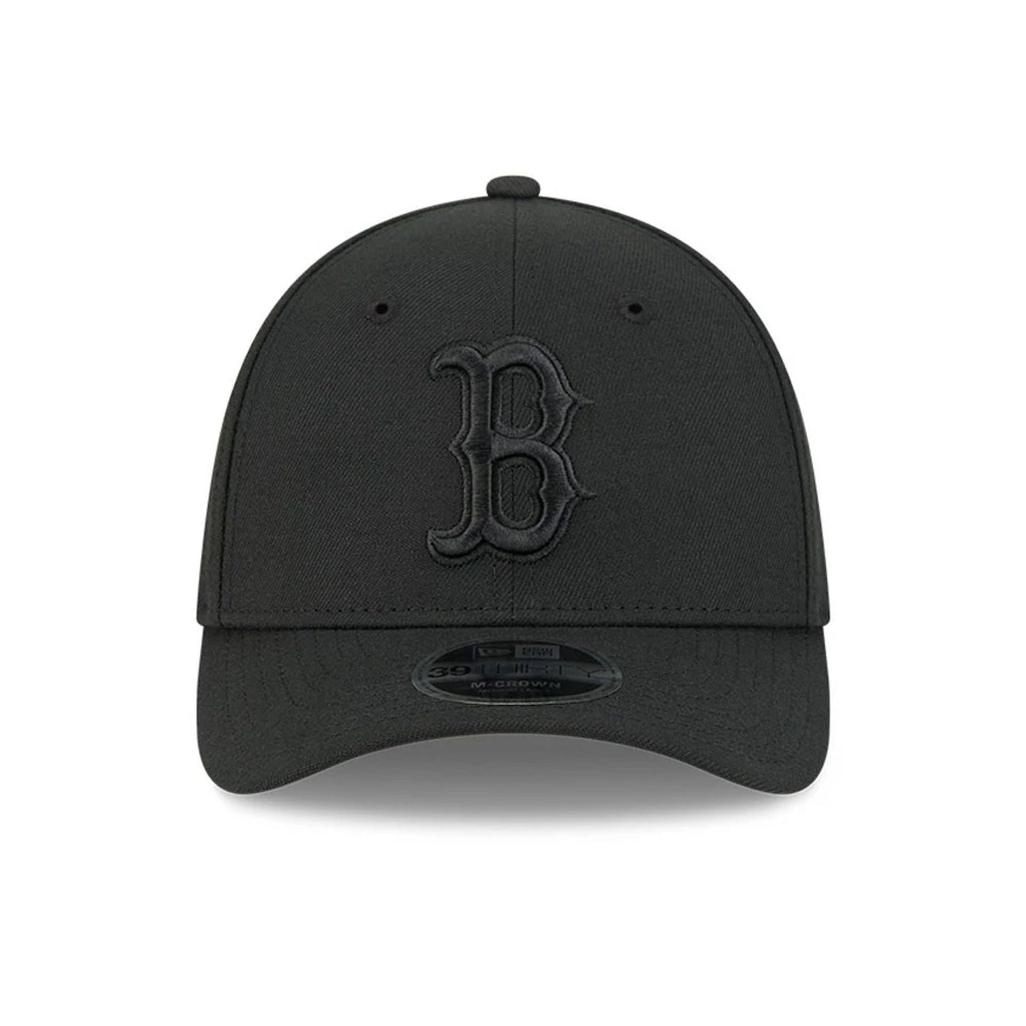 Pictured is this MLB Outline Boston Red Sox 39THIRTY M-Crown Stretch Fit cap in black. 3