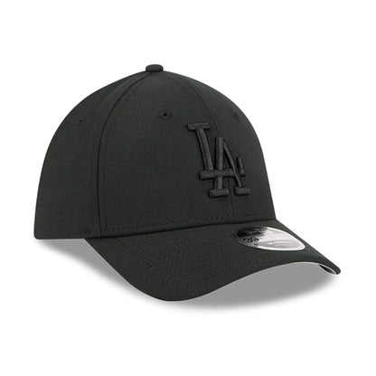 Pictured is this MLB Outline LA Dodgers 39THIRTY M-Crown Stretch Fit cap in black. 4