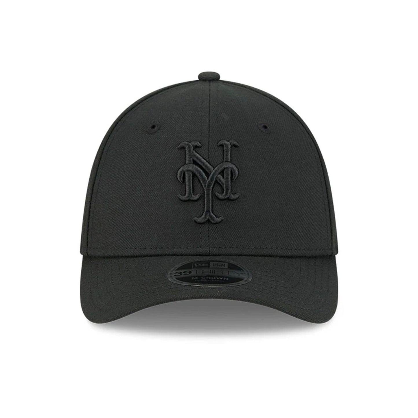 Pictured is this MLB Outline New York Mets 39THIRTY M-Crown Stretch Fit cap in black. 3