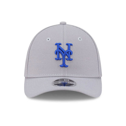 Pictured is this MLB New York Mets 39THIRTY M-Crown Stretch Fit cap in grey. 2