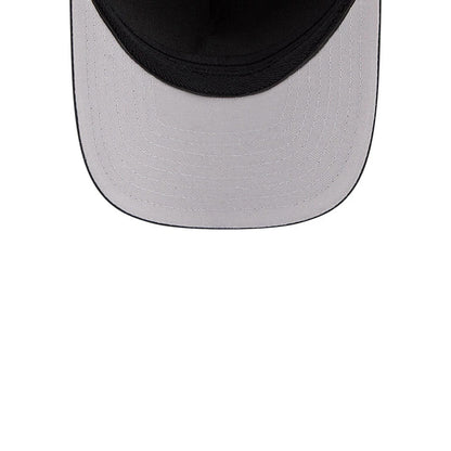 Pictured is this MLB Chicago White Sox 39THIRTY M-Crown A-Frame Stretch Fit cap in black. 2