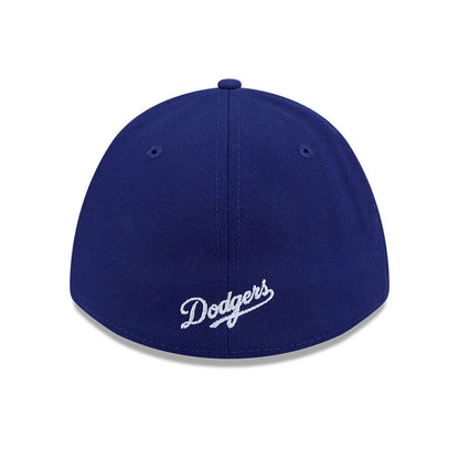 Pictured is this MLB LA Dodgers 39THIRTY M-Crown A-Frame Stretch Fit cap in dark blue. 5