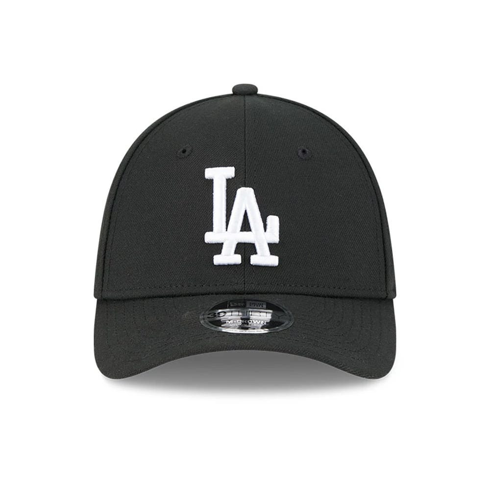 Pictured is this MLB LA Dodgers 39THIRTY M-Crown Stretch Fit cap in black. 3