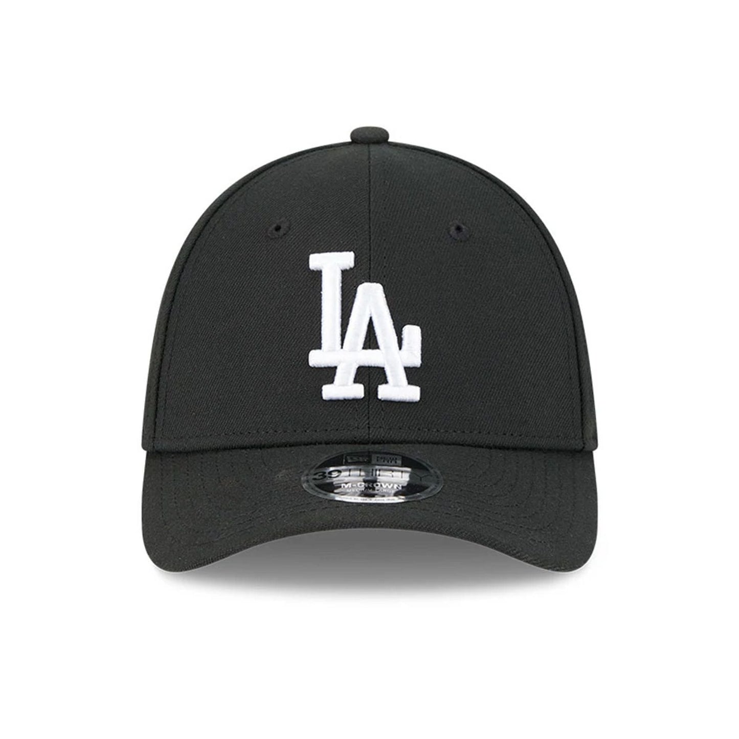 Pictured is this MLB LA Dodgers 39THIRTY M-Crown Stretch Fit cap in black. 3