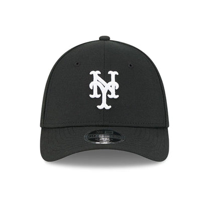 Pictured is this MLB New York Mets 39THIRTY M-Crown Stretch Fit cap in black. 3
