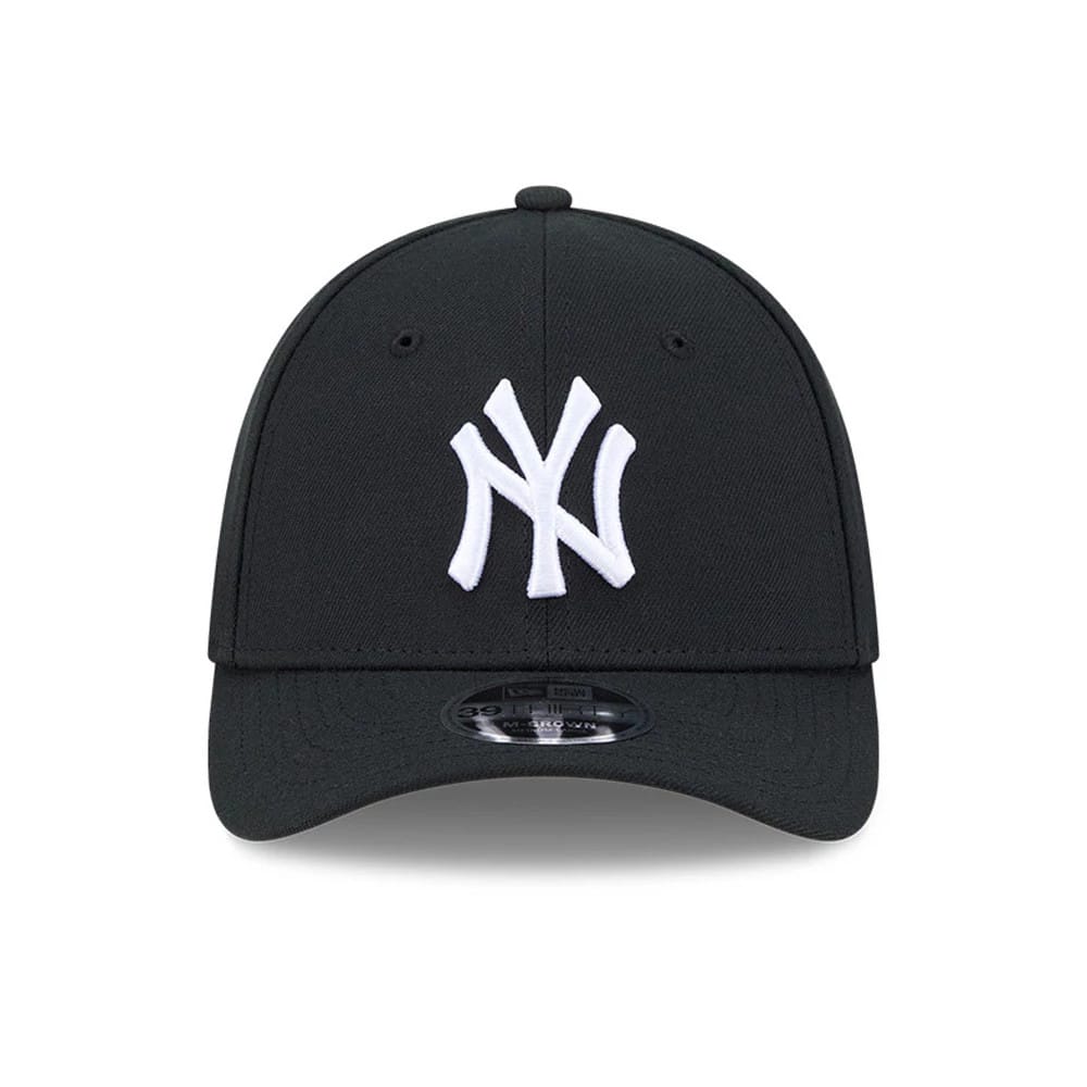 Pictured is this MLB New York Yankees 39THIRTY M-Crown Stretch Fit cap in black. 3