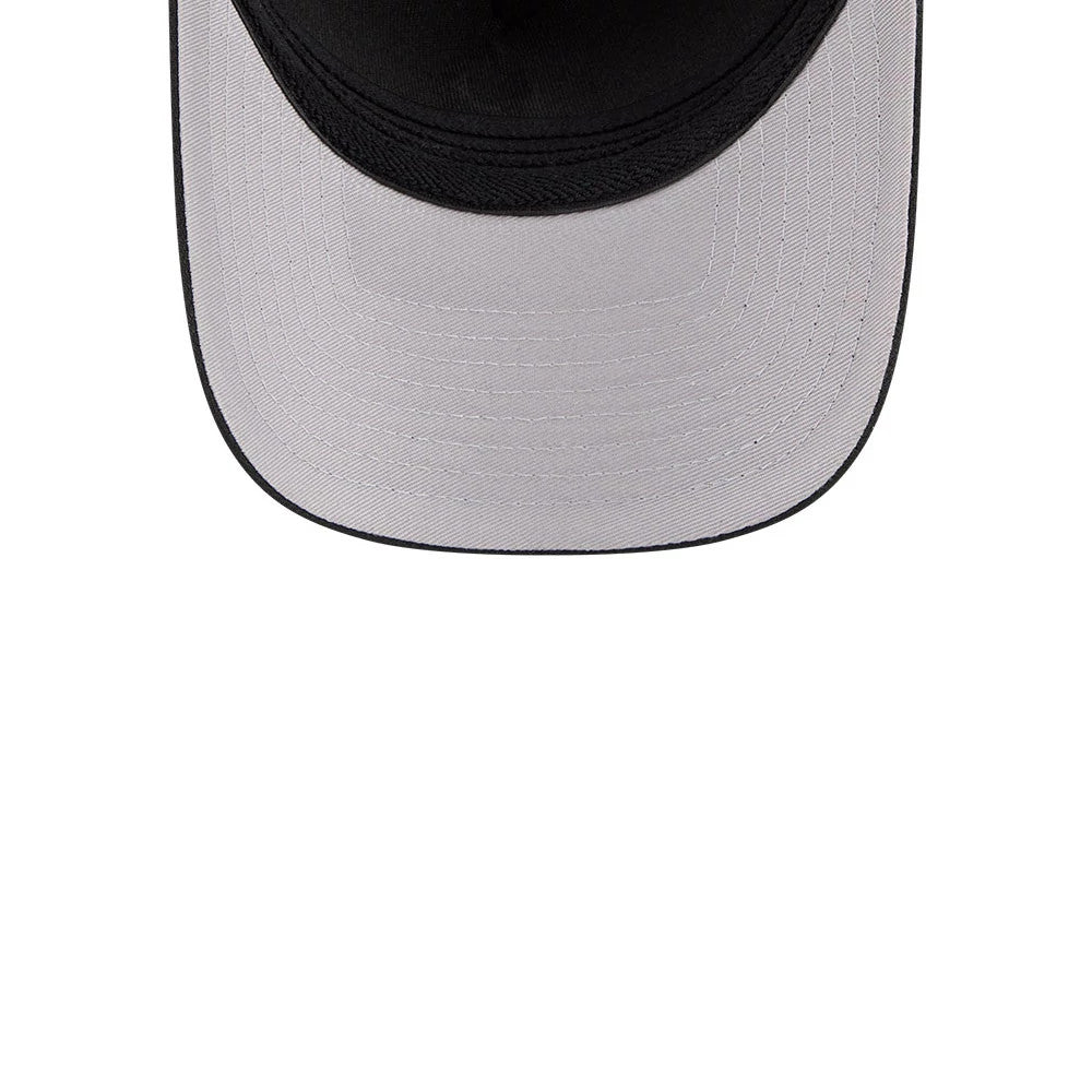 Pictured is this MLB Boston Red Sox 39THIRTY M-Crown A-Frame Stretch Fit cap in black. 2