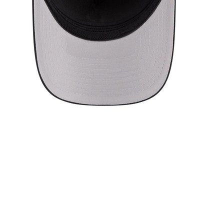 Pictured is this MLB Boston Red Sox 39THIRTY M-Crown A-Frame Stretch Fit cap in black. 2