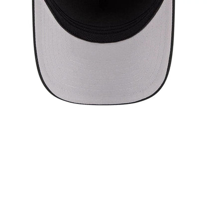 Pictured is this MLB Chicago White Sox 39THIRTY M-Crown A-Frame Stretch Fit cap in black. 2