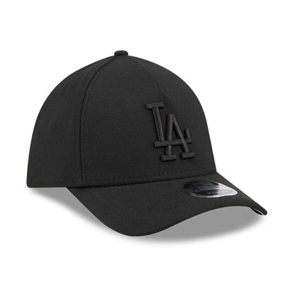 Pictured is this MLB Outline LA Dodgers 39THIRTY M-Crown A-Frame Stretch Fit cap in black. 2