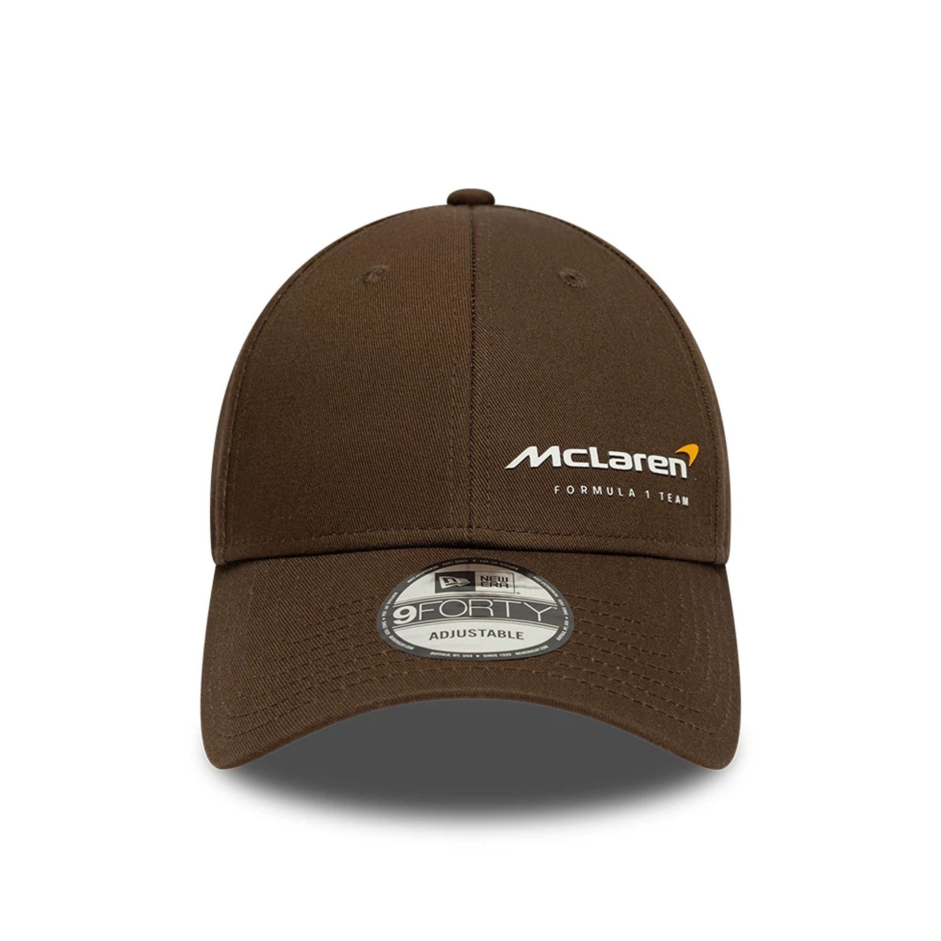 This is a McLaren Racing Essential Brown 9FORTY Adjustable Cap 2